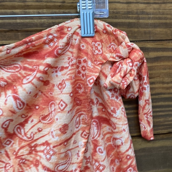 Cato Tie Dye Skort Flame Scarlet - Picture 7 of 10